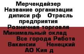 Мерчендайзер › Название организации ­ диписи.рф › Отрасль предприятия ­ Розничная торговля › Минимальный оклад ­ 25 000 - Все города Работа » Вакансии   . Ненецкий АО,Кия д.